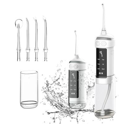 China Electric Water Irrigator Dental Flosser Outdoor Professional Radio Teeth Cleaner Water Flosser for sale