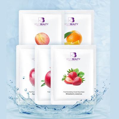 China 2021 Moisturizer Update Version Extracts Various Brightening Treatment To Moisten And Soften Whitening Fruit Sheet Facial Mask For Skin Care for sale