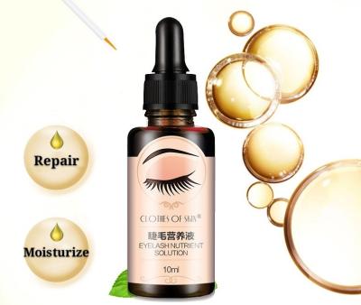 China Natural Organic Eyelash Growth Oil Eyelash Growth Compound Moisturizer 100% Liquid Extract Serum Private Label for sale