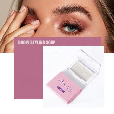 China Private Label Vegan Forehead Waterproof Top Selling Natural Organic Styling Soap With Brush for sale