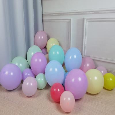 China 10 inch latex balloons party decorations pastel balloons for wedding birthday baby shower party decorations macaroon balloons wholesale for sale