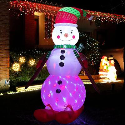 China Cheap Inflatable Christmas Decorations Halloween Snowman Clothes Slide Kids Large Led Lightweight Outdoor Inflatable Decoration for sale