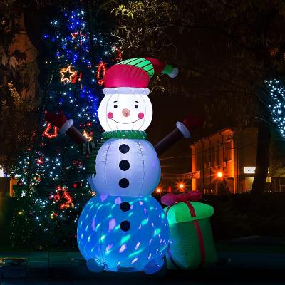 China Cheap Inflatable Christmas Decorations Halloween Snowman Clothes Slide Kids Large Led Lightweight Outdoor Inflatable Decoration for sale