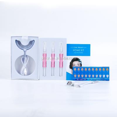 China Wholesale Effective Tooth Whitening Teeth Whitening Kit System Teeth Whitening Kit (peroxide-fr formula) can do private logo with low moq for sale