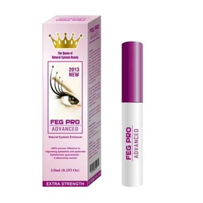 China Waterproof 100% natural feg pro eyelash_enhancer eyelash enhancer serum 3ml with color box package for sale