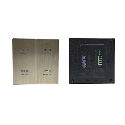 China Mordern Customized Color Function And Switch Panel Power Switch 1 2 3 4 Gang D/C12V-24V for sale