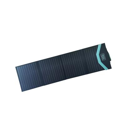 China Best Silicon Solar Power System Portable Foldable Solar Panel 100W Charger Monocrystalline Flexible Solar Panels Cells For Camping for sale