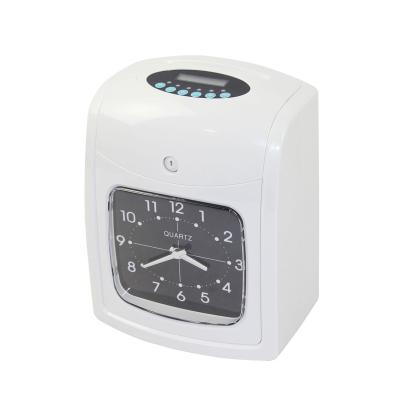 China Sign Recorder S-960 Electronic Attendance Punch Card Clock Time Digital Time Recorder Machine With Rechargeable Battery S-960P for sale