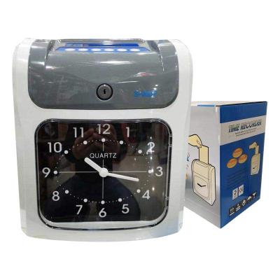 China LCD Employee Desk Attendance Attendance Clock Electronic Time Recorder Recorder Desk Attendance Sheet With Time Punch Cards Keys S-960P for sale