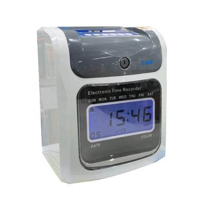 China Hot Selling Digital Electronic Time Recorder S-960 Attendance Time Recorder Machine With Rechargeable Battery S-960P for sale