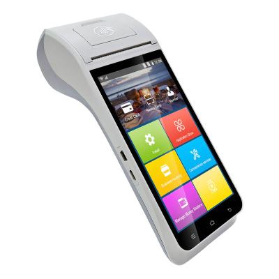 China SDK Hot sale 4g wifi portable pos machine pocket size china android pos terminal with nfc reader for sale