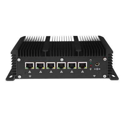 China Industrial Nuc J1900/4305U/5405U Industrial Firewall Router Mini Pc Pfsense 7th 8th 10th Gen Core I3 I5 I7 6 Gigabit Quad Core Used Laptops for sale