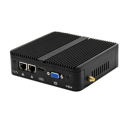 China Industrial NUC Celeron J1900 J4105 J4125 Wifi Barebone System Intel Graphic Card No Work Fanless Industrial Mini Pc SSD Quad Core 50W 8GB for sale