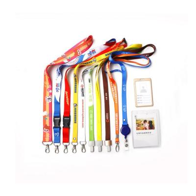 China Durable Advertising Gift Marketing Promotional Multi Color Key Chain Holder Security Polyester Neck Straps Lanyard for Phone, Key and ID for sale