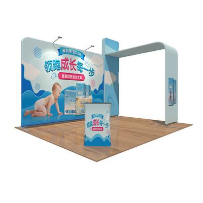 China China Guang Zhou Aluminum Promotional Items Pop Up Display Booth Trade Show Wall Display Trade Show Booth 10x10 3x3 for sale