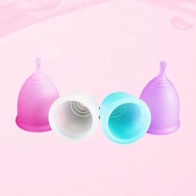 China Medical Grade Menstrual Eco-friendly 100% Reusable Silicone Menstrual Care Menstrual Cups for sale