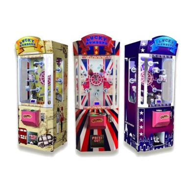 China Professional Coin Operated Metal+Wool+Plastic Vending Machine Wheel Gift Game Machine Gift Vending Machine for sale