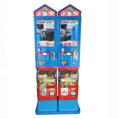 China ABS+PC gashapon machine toy claw machine capsule toy vending machine 2 in 1 for sale