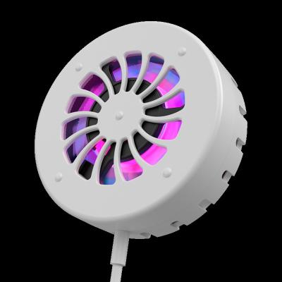 China UniversalÂ   Game RGB Air Cooler With Gamers Fast Radio Chargers QI Phone Power Supply Smart Station Mini Fan for sale