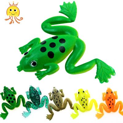 China Soft silica gel simulation design frog hanging bottom soft material anti bait 2.5g 40mm frog lure for sale