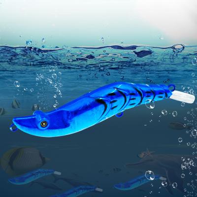 China Hard Fishing Lure 13.5g 90mm Multi Bait Shrimp Minnow ABS Joints Lures Fishing Minnow for sale