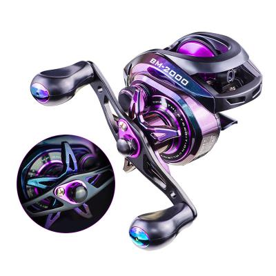 China Amazon Hot Selling Metal Fishing Reel Water Drop Wheel 7.3:1 8KG Max Drag Wheel 7.3:1 8KG Max Big Game Reel Casting JLF-SD-004 for sale