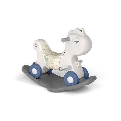 China Ride On Toy Baby Riding Toy Rocking Horse For Kids Animal Design Plastic Horses for sale