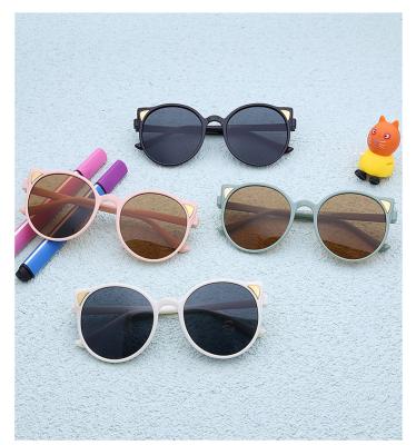 China Fashion Sunglasses Wholesale Super Cute Minnie Babies Sun Glasses New Popular Funny Children Cat Sunglasses Kids Anti-UV 2021 for sale