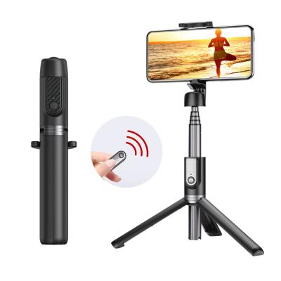 China Integration Folding Wireless Selfie Stick Monopod Tripod With BT Shutter Remote Universal For iPhone XS X 7plus Xiaomi Smartphones for sale