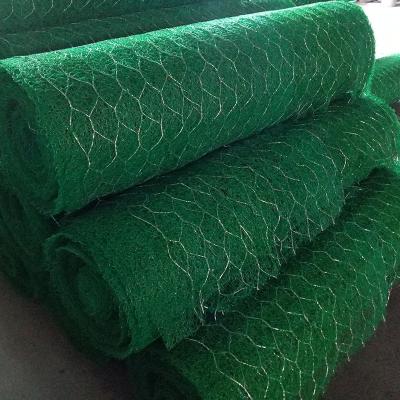 China Industrial Landscape Steel Plastic Mesh Grass Reinforcement 3D Macmat Geomat Price for sale