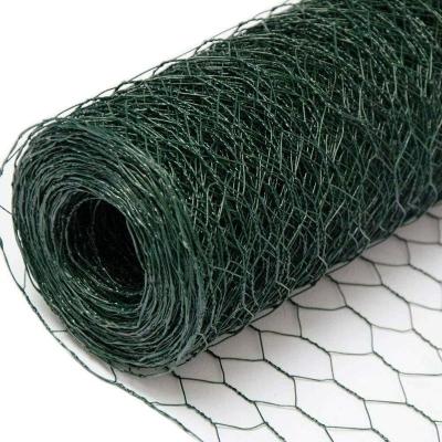 China Fence PVC Coated Hexagonal Wire Mesh PVC Coated Hexagonal Galvanized Chicken Wire Mesh for sale