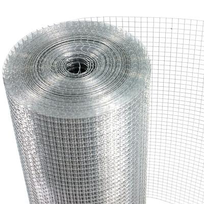 China Fence Electro Galvanized Welded Wire Mesh Birdcage Welded Wire Mesh Roll 9 Gauge Galvanized Welded Wire Mesh for sale