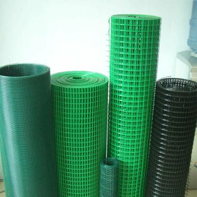 China Fence PVC Galvanized Welded Fencing Net Iron Wire Mesh 2x2 PVC Coated Welded Hog Wire Fence Wire Mesh Roll for sale