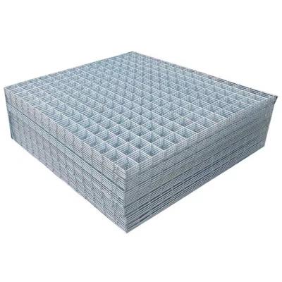 China 4x4 Screen Welded Wire Mesh Panel Electro Galvanized Front Welded Panel 6x6 10/10 Wire Mesh for sale