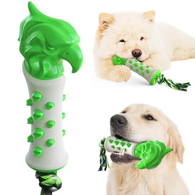 China Sustainable Dog Chew Toys For Chewers Aggressive Squeaky Dog Toys Indestructible Dog Toys For Training And Cleaning Teeth for sale