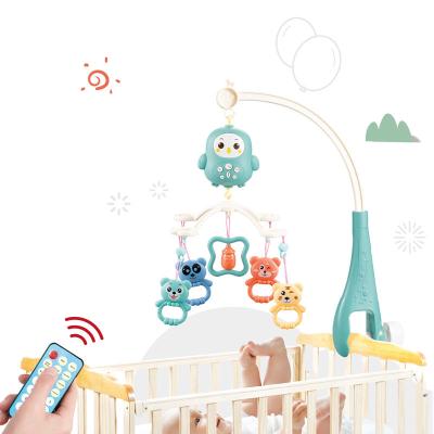 China Hot Sale Electric Bell Musical Rattle Spin Baby Musical Toys Cute Bed Hanging Mobile on Crib for sale