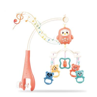 China Musical Remote Control Sleep Mobile Set Crib Holder Baby Bed Bell Rattle Toy With Light And Music for sale