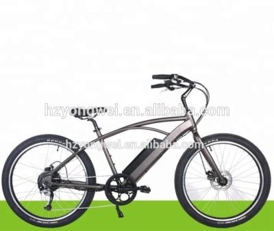 China Aluminum Alloy 26 Inch Ebike With Aluminum Alloy Frame for sale