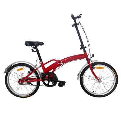 China 20inch street bicicleta aluminum alloy folding bike foldable bicycle for sale