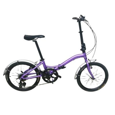 China Easy 7S Street Route 20 Inch 6061 Aluminum Alloy Mini Folding Bike for sale