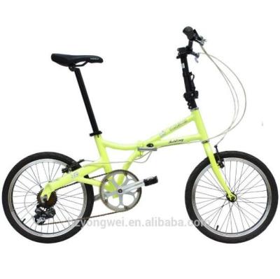 China Newest 7 speed aluminum alloy 20 inch alloy folding bike with high quality for sale