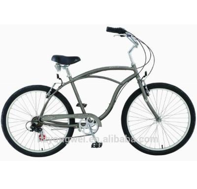 China New design steel 26 inch beach cruiser bike for men for sale