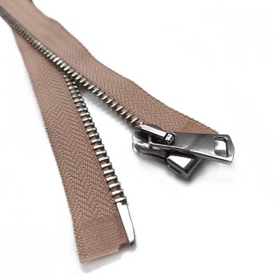 China Factory hot sales cheap price #5 metal zipper ATM brand Y prongs zipper nickel free with exquisite metal zipper slider for sale