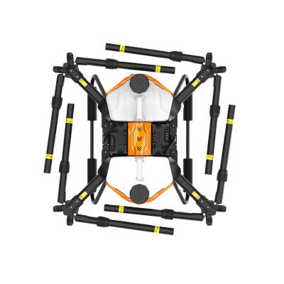 China Farms EFT G20 V2.0 22kg 22L embracing folding 8-axis quick release agricultural spraying drone frame with double water tank for sale