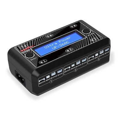 China Industrial Ultra Power UP-S6AC 6x4.35W 1S AC/DC LiPO/LiHV Battery Charger With Micro MX mCPX JST for sale