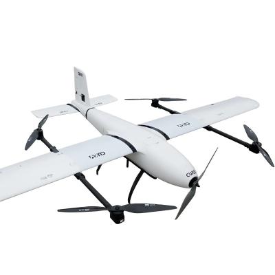 China Carbon fiber meets the material CUAV Raefly VTOL long range remote control UAV Hybrid fixed wing plane for sale