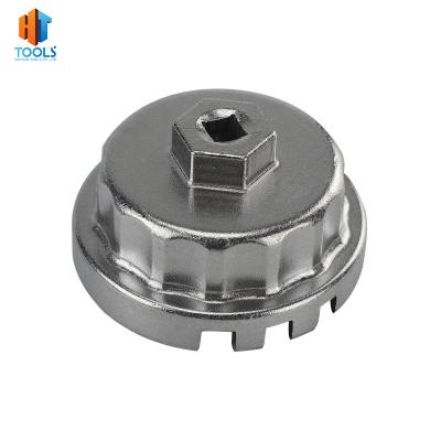 China Auto Repair 64.5mm 14 Spline Oil Filter Remover Wrench Tool for sale