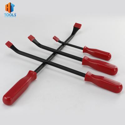 China 4Pcs Multi Functional Mechanics Pry Bar Set Heavy Duty Tool Crowbar Strike Cap Nail Puller Chisel Removal Tool Kit for sale