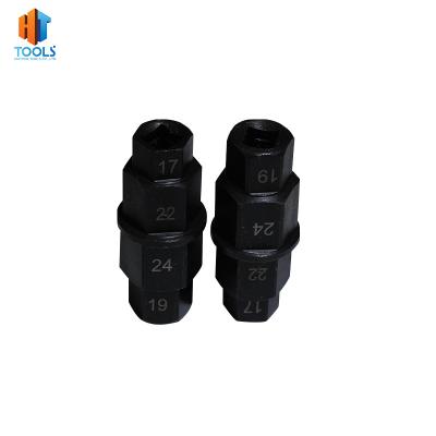 China Driver Socket Tool - 17/19/22/24mm Front Rear Wheel Hub Axle Motorcycle Repair Axle Socket Driver for sale