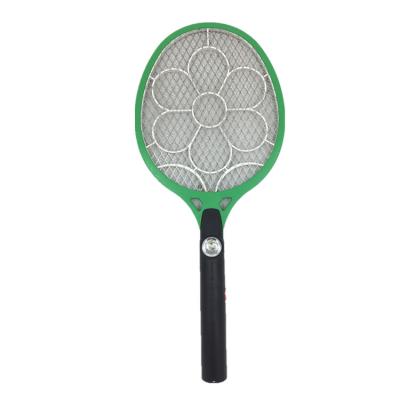 China Disposable Household Safety Charging Mosquito Racket With LED Light Electric Fly Swatter for sale